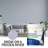 Cool grey peelable coating colour in a living room