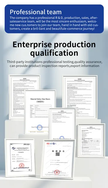 Supplier test document collage
