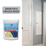 Cool grey wall colour example for renovation coating