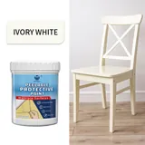 Ivory white chair colour example for renovation coating