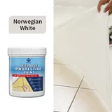 Off-white floor and wall colour example for renovation coating