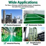 Industrial equipment, tanks and desulfurisation tower examples
