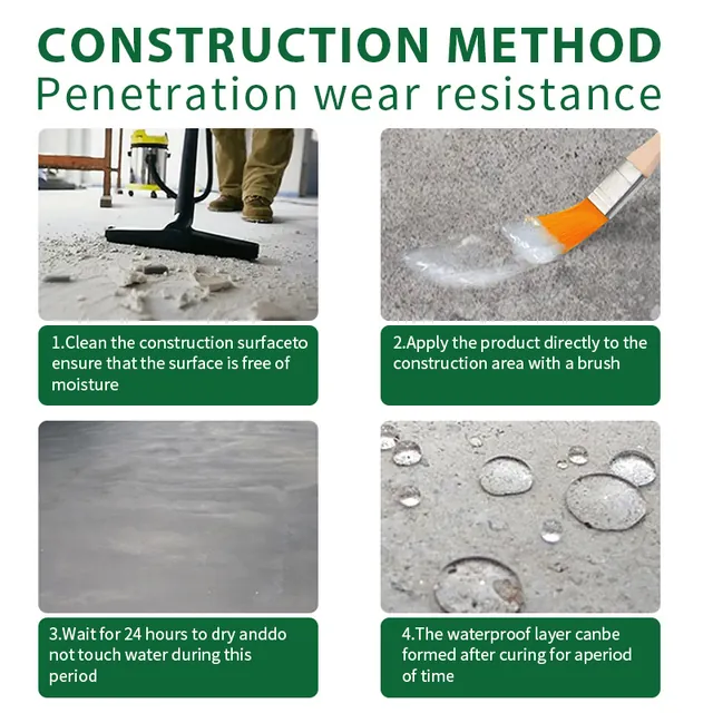 Surface cleaning, brushing and drying sequence