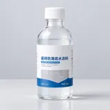 Clear bottle of tile surface coating