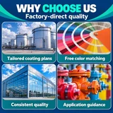 Epoxy zinc-rich primer pails and coating-system features
