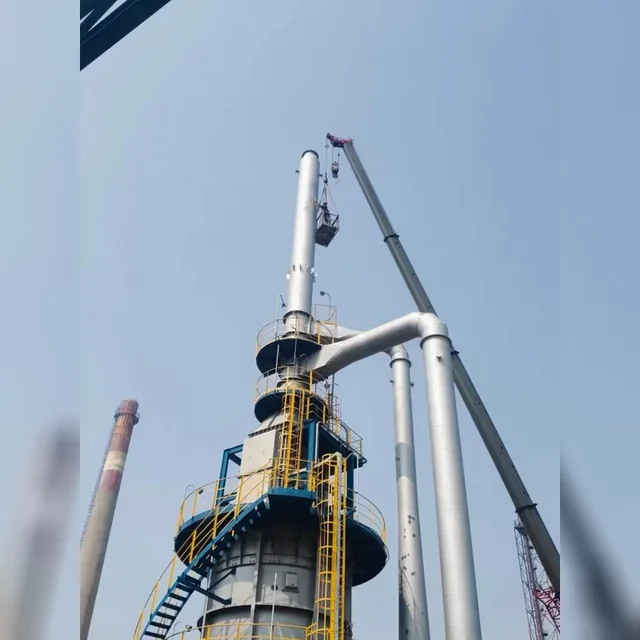 Industrial facility illustrating steel corrosion-protection applications