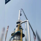 Industrial facility illustrating steel corrosion-protection applications