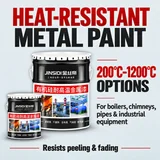Silicone heat-resistant metal paint product information