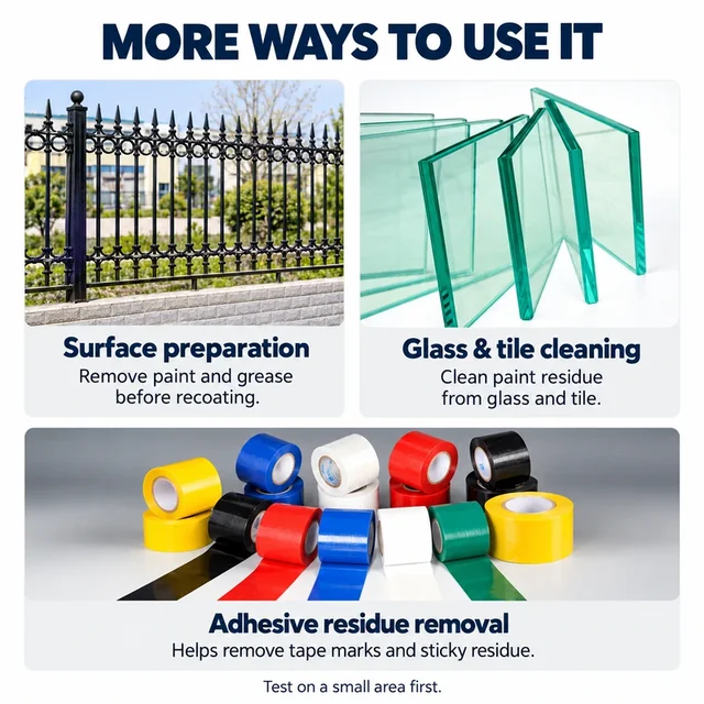 Brush and coating-equipment cleaning applications for compatible thinner
