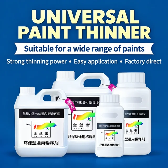 Universal paint thinner bottles and larger containers