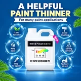 Universal paint thinner with viscosity-adjustment features
