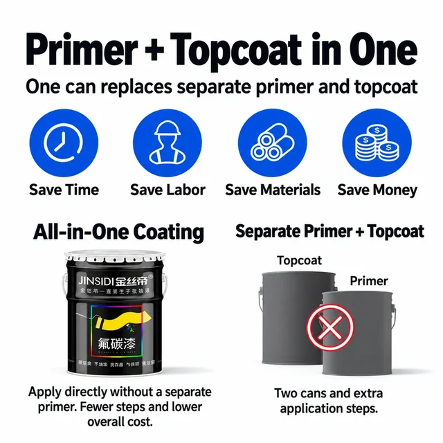 Comparison of a metal surface before and after coating