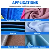 Fabric applications for fluorine-free water-repellent treatment