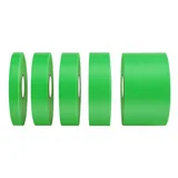 Low-tack masking tape rolls in different widths